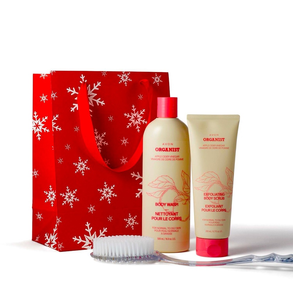Organist Apple Cider Vinegar For Body Gift 🎁 Set - Limited Edition
